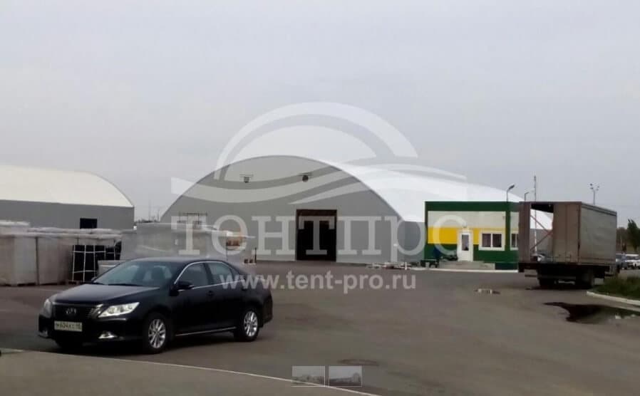 Тентовый склад 24 × 48 м, Липецк